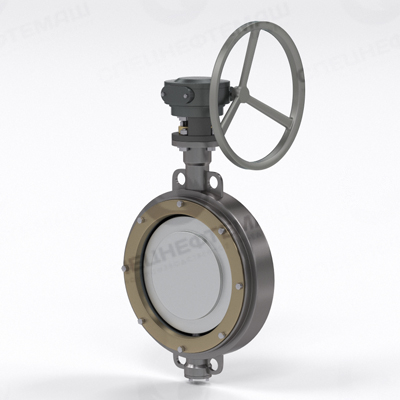 Затворы СНМ 58040 поворотные дисковые межфланцевые - с двойным эксцентриситетом | Заказать в Харовске по цене производителя